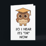 cartes de graduation phd amusantes<br><div class="desc">Célébrez l'aboutissement d'années de dur labeur et de dévouement avec nos Cartes de Doctorat Funny! Parfaites pour ajouter une touche d'humour à l'occasion capitale, ces cartes sont conçues pour apporter sourires et rires aux nouveaux diplômés du doctorat. Chaque carte comporte des blagues astucieuses, des illustrations pleines d'esprit et des puns...</div>