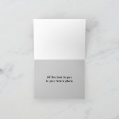 Cartes de Graduation Pingouin (Intérieur)