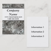 Cartes de grande entreprise de regard de (Devant / Derrière)