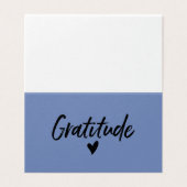 CARTES DE GRATITUDE (Outside Unfolded)