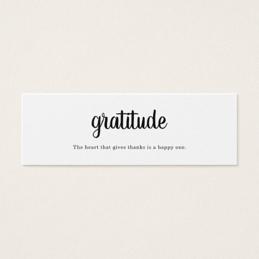 Cartes de gratitude pour votre pot de gratitude (Devant)