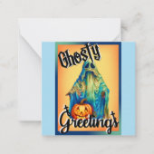 Cartes de Halloween drôles rétro (Devant)
