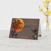 Cartes de Halloween sud-ouest Kokopelli Chauves-so (Fleur jaune)