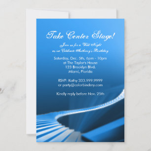 Cartes de Invitation Rising Keys 5 x 7 pouces