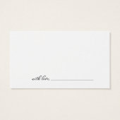 Cartes de Jar de Soirée de Date de Mariage de Verd (Dos)