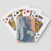 Cartes de Jeu Abstraites de la ville (dos)