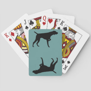 Cartes de jeu allemandes d'indicateur aux cheveux