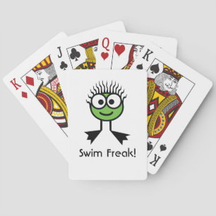 Cartes de jeu anormales de bain
