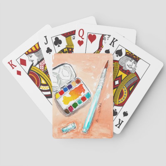 Cartes de jeu Artsy (dos)