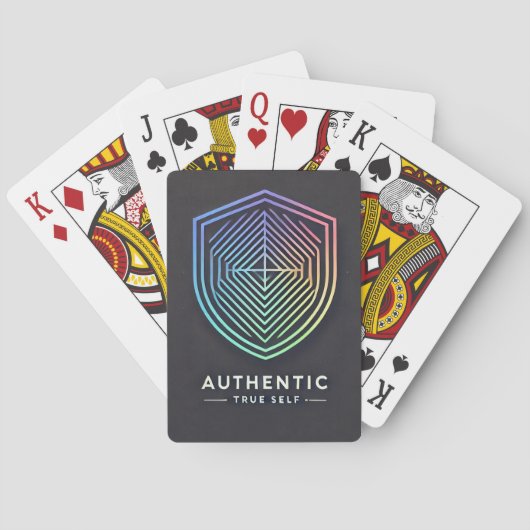 Cartes de jeu authentiques (dos)