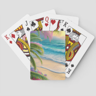 Cartes De Jeu Avant Plage