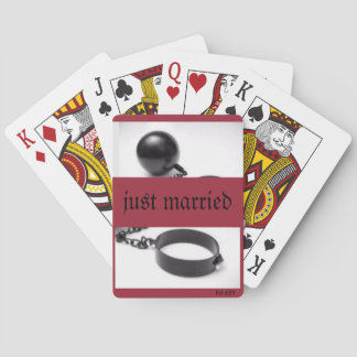 Cartes de jeu "boule et chaîne "