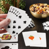 Cartes de jeu cardiaques Citrouilles (In Situ)