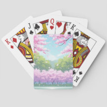 Cartes de jeu Cherry Blossom