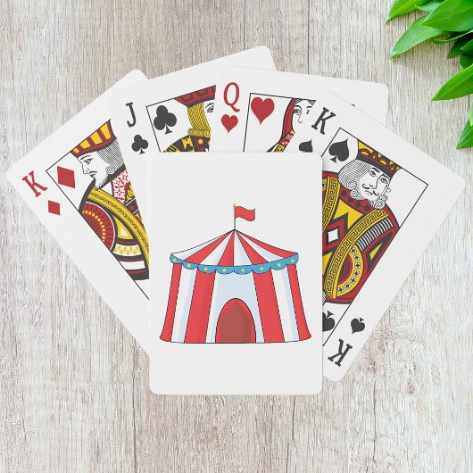 Cartes de jeu Circus Tente
