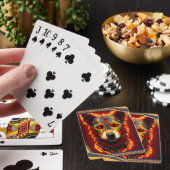 Cartes de jeu classique avec couleur Chiens de Whi (In Situ)