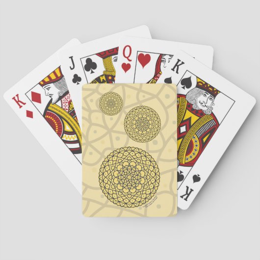 Cartes de Jeu Classique De La Journée Céleste (dos)