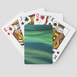 Cartes de Jeu Classique magique Verte
