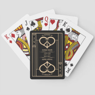 Cartes de Jeu Classique Memorial