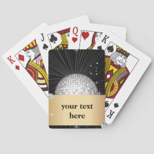 Cartes de Jeu Classique, parties scintillant disco