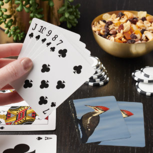 Cartes de Jeu Classique Pileated Woodpic