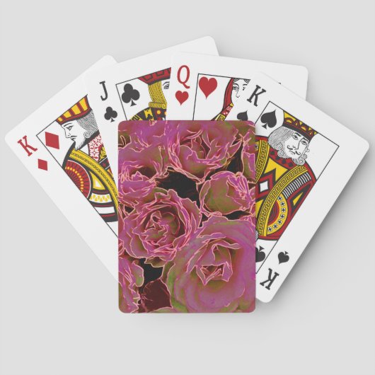 Cartes de Jeu Classique - Rose Classique #444 (dos)