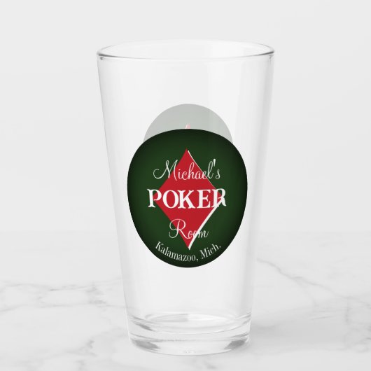 Cartes de Jeu Classique Salle de Poker Verre - Dia (Devant)