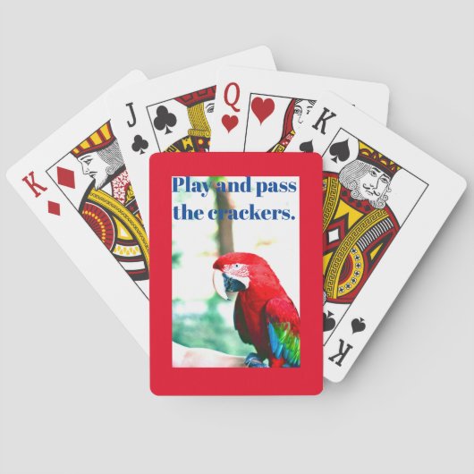 Cartes de Jeu Classiques "Parrot" (dos)