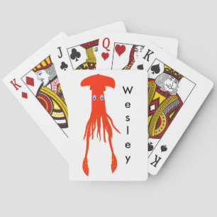 cartes de jeu colossales de calmar
