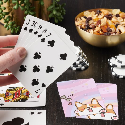 Cartes de Jeu Corgi Animées (In Situ)