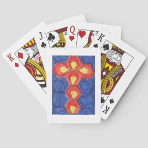 Cartes de jeu Cross Motif