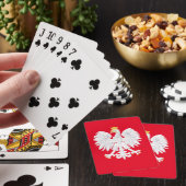 Cartes de jeu d'aigle polonais (In Situ)