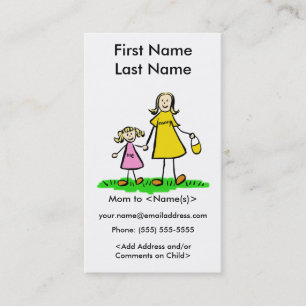 Cartes de jeu d'appel personnalisées pour la maman