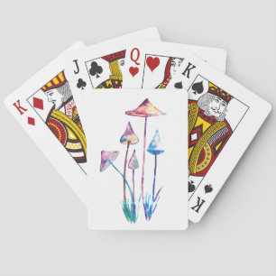 Cartes de jeu d'ArtClassic d'aquarelle de