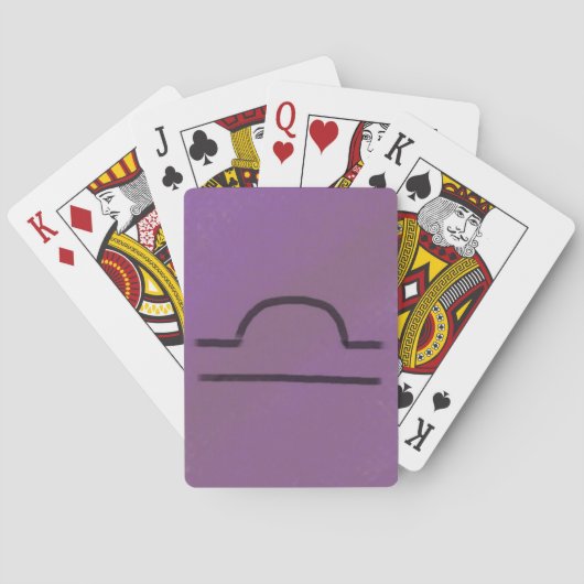 Cartes de jeu de Balance (dos)