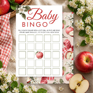 Cartes de jeu de bingo pour Baby Shower à thème Po