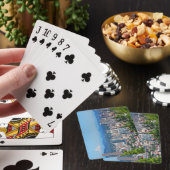 Cartes de jeu de capot de bâti d'horizon de (In Situ)