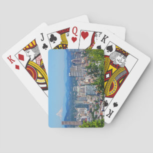 Cartes de jeu de capot de bâti d'horizon de