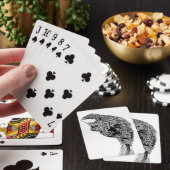 Cartes de jeu de castor (In Situ)