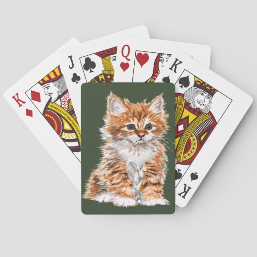 Cartes De Jeu De Chat (dos)