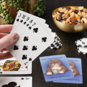 Cartes de jeu de chat de café (In Situ)
