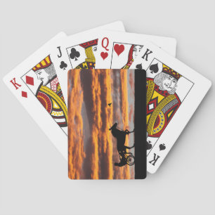 Cartes de jeu de chevaux de Trot standard