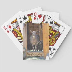 Cartes de jeu de chèvre