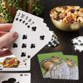 Cartes de jeu de Chipmucnk de charpentier (In Situ)