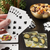 Cartes de jeu de citron (In Situ)