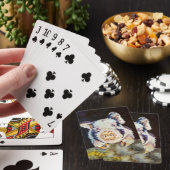 Cartes de jeu de cochon d'aquarelle (In Situ)