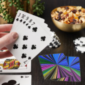 Cartes de jeu de concepteur d'éclaboussure de coul (In Situ)