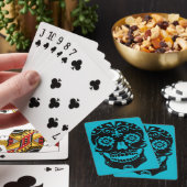 Cartes de jeu de crâne de sucre (In Situ)