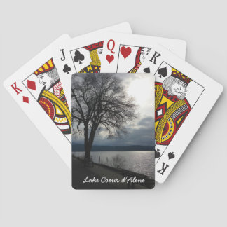 Cartes de jeu de d'Alene de Coeur de lac