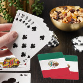 Cartes de jeu de drapeau mexicain (In Situ)